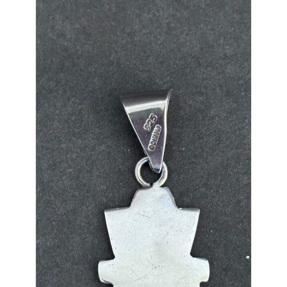 Vintage 925 Sterling Silver Large Cross From Mexico. - Picture 3 of 7